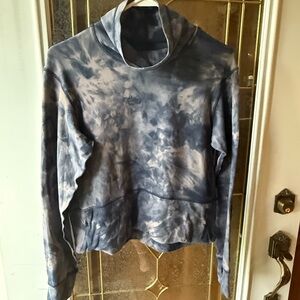 Tie-Dye Blue/Grey and  cream Sweatshirt